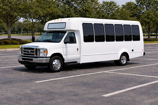 20-passenger minibus available for charter in Fargo, ND