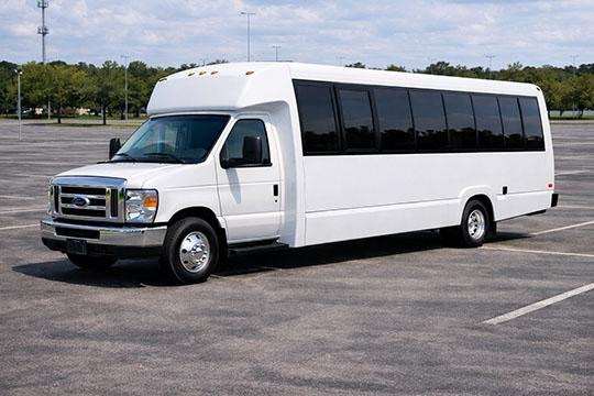 25-passenger minibus available for charter in Fargo, ND